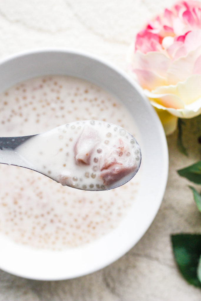 Taro Coconut And Tapioca Dessert Chawjcreations 1770