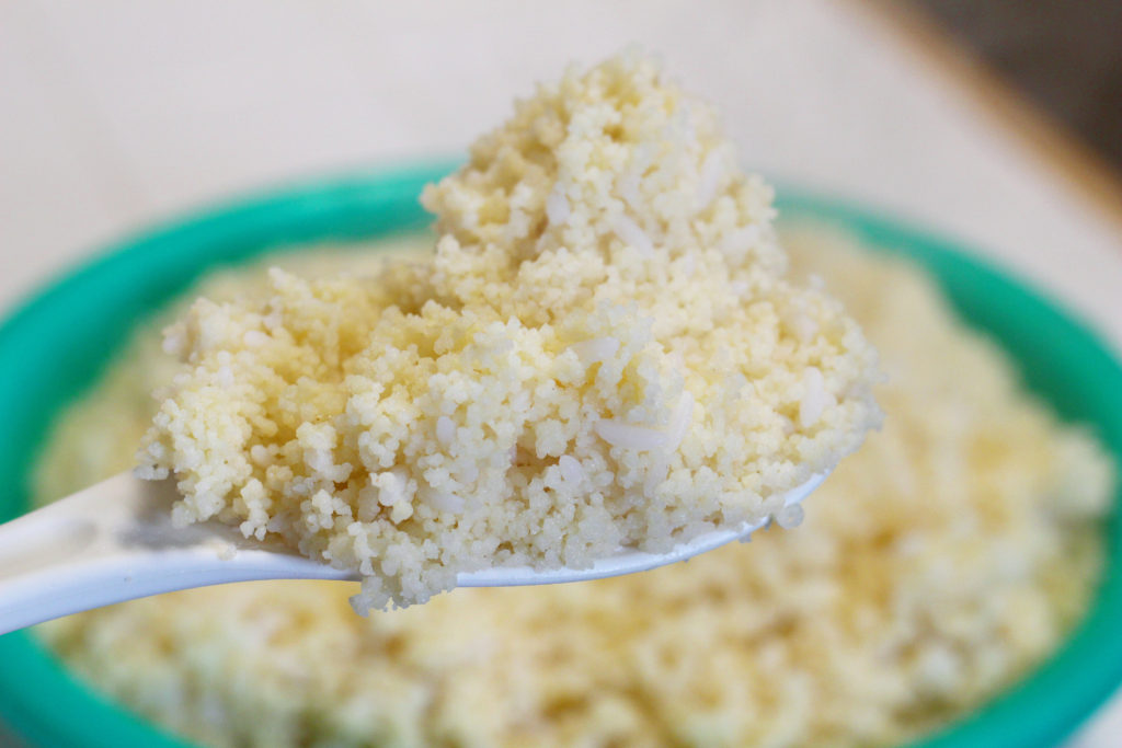 Mov Kuam (Steamed Corn GritsRice) C.HawjCreations